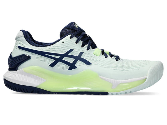 Asics Gel Resolution 9 Women's Clay (Pale Mint/Blue)