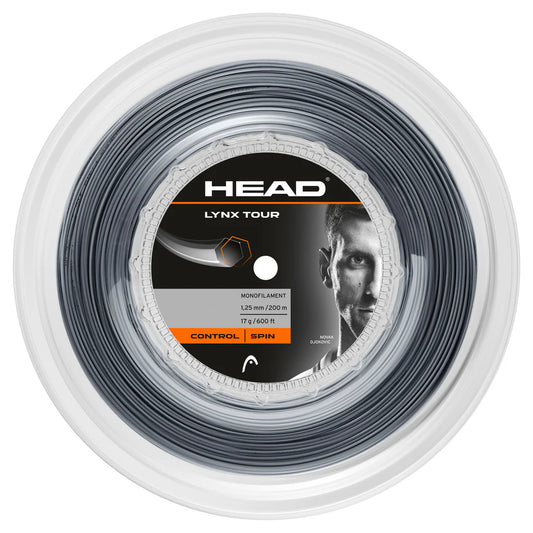 Head Lynx Tour 17g/1.25mm - String Reel - (Grey)