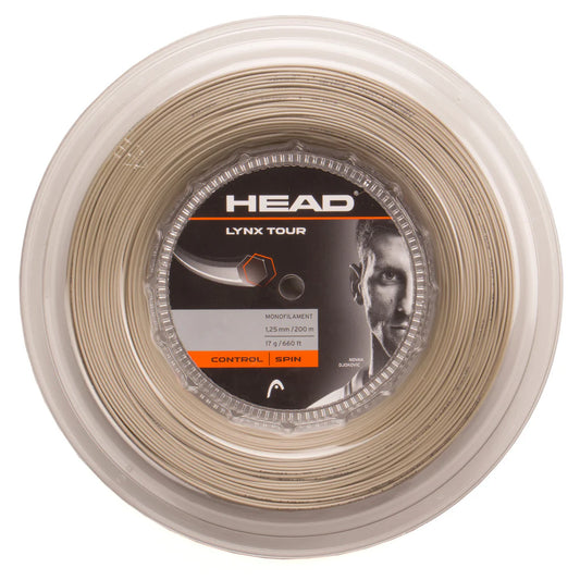 Head Lynx Tour 16g/1.30mm - String Reel - (Champagne)