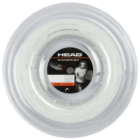 Head Synthetic Gut PPS 16g/1.30mm - String Reel - (White)