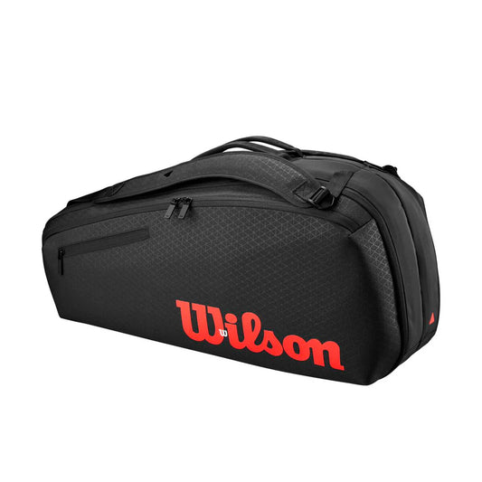 Wilson Clash v3 6 Pack Racquet Bag (black/red)