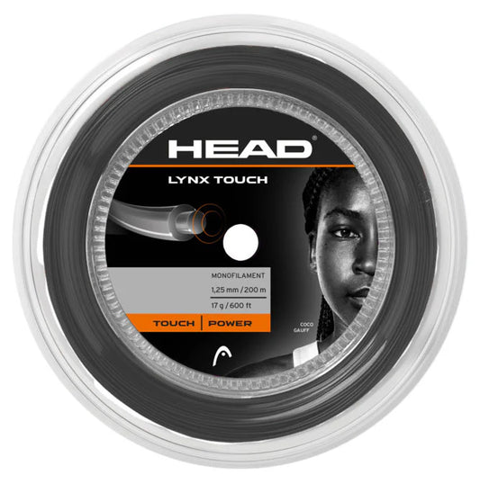 Head Lynx Touch 17g/1.25mm - String Reel - (Grey)