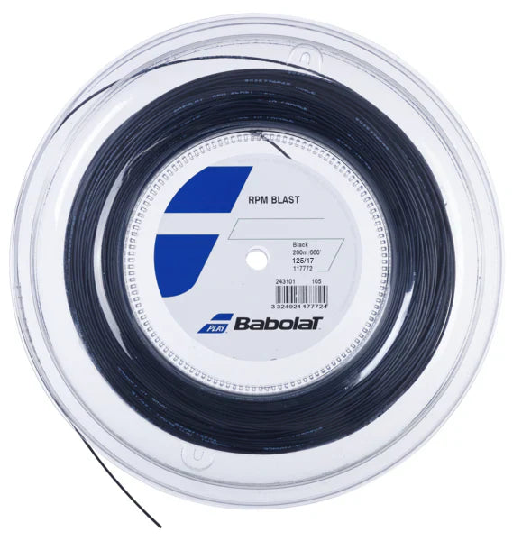 Babolat RPM Blast 16g/1.30mm - String Reel - (Black)