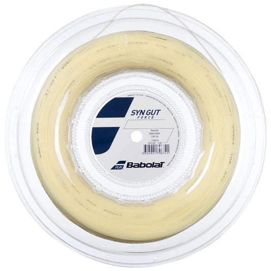 Babolat Syn Gut Force 16g/1.30mm - String Reel - (Natural)