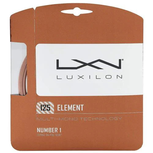 Luxilon Element 16L/1.25mm - String Set - (Bronze)