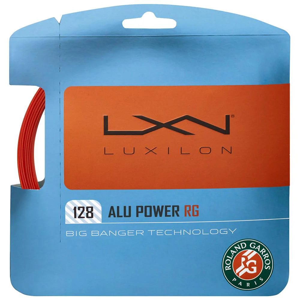 Luxilon ALU Power Roland Garros 16L/1.28mm - String Set - (Bronze)